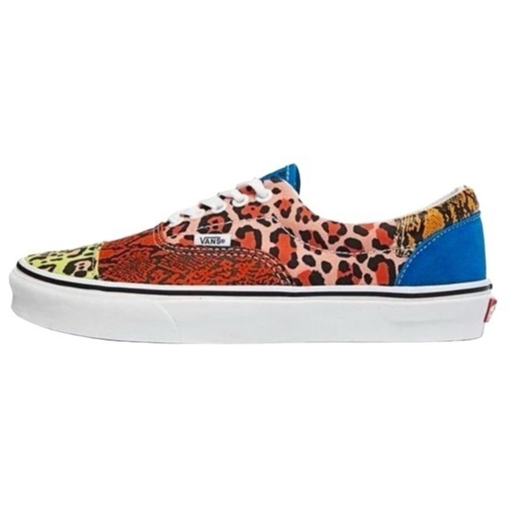 VANS | Patchwork Leopard Snakeskin Animal Print Sneakers
